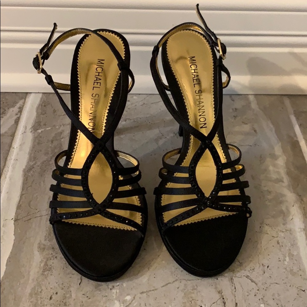 Black Michael Shannon Heels